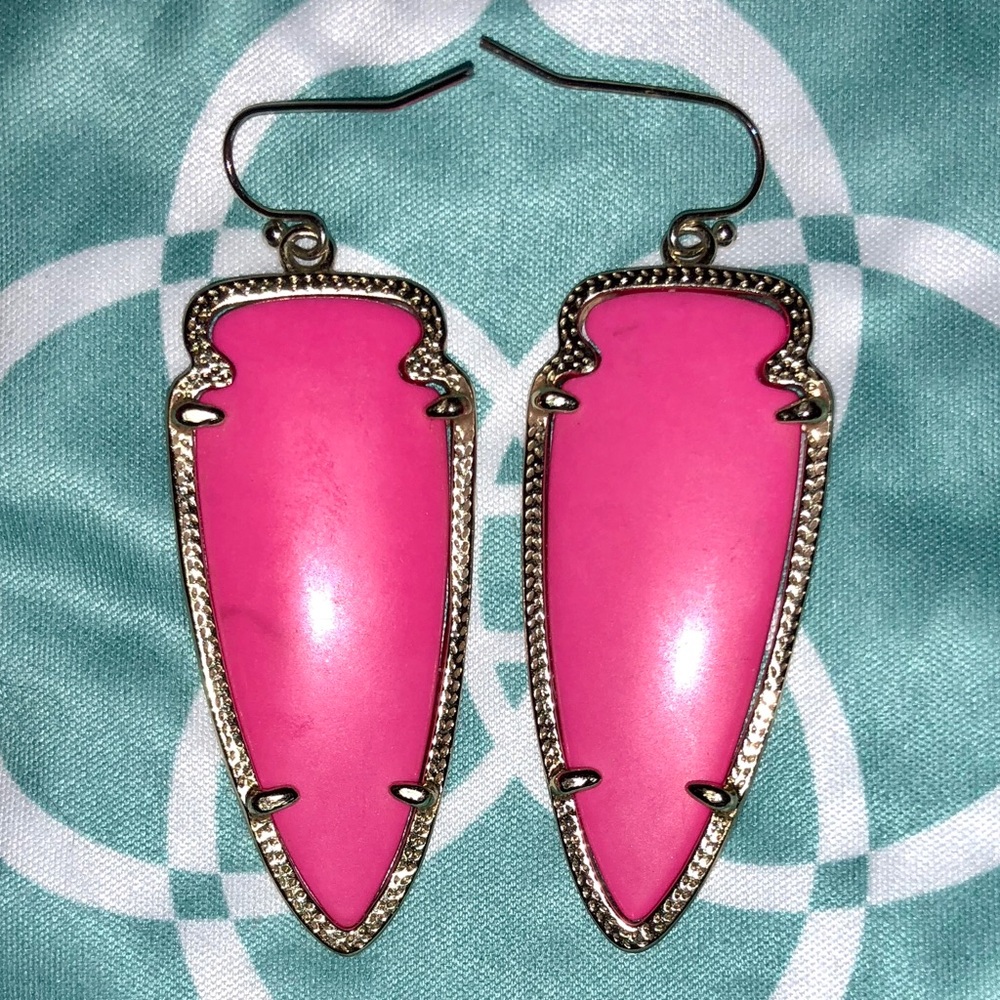 Neon Pink Skylar Kendra Scott Earrings